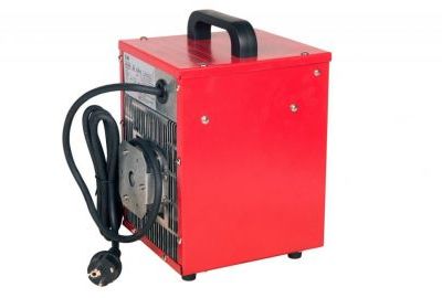 Nagrzewnica elektryczna Inelco Neutral 2kW - produkt bez logo - wersja w czerwonej obudowie
